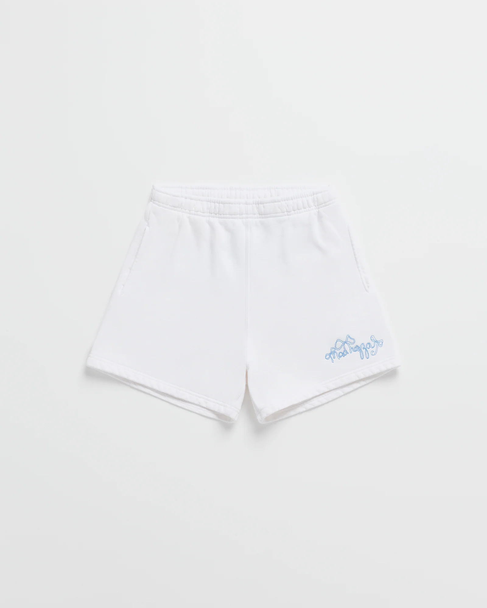 Madhappy-Bow-Graphic-Gleam-Bow-Heavy-Weight-Fleece-Shorts-Flat-White-01.webp