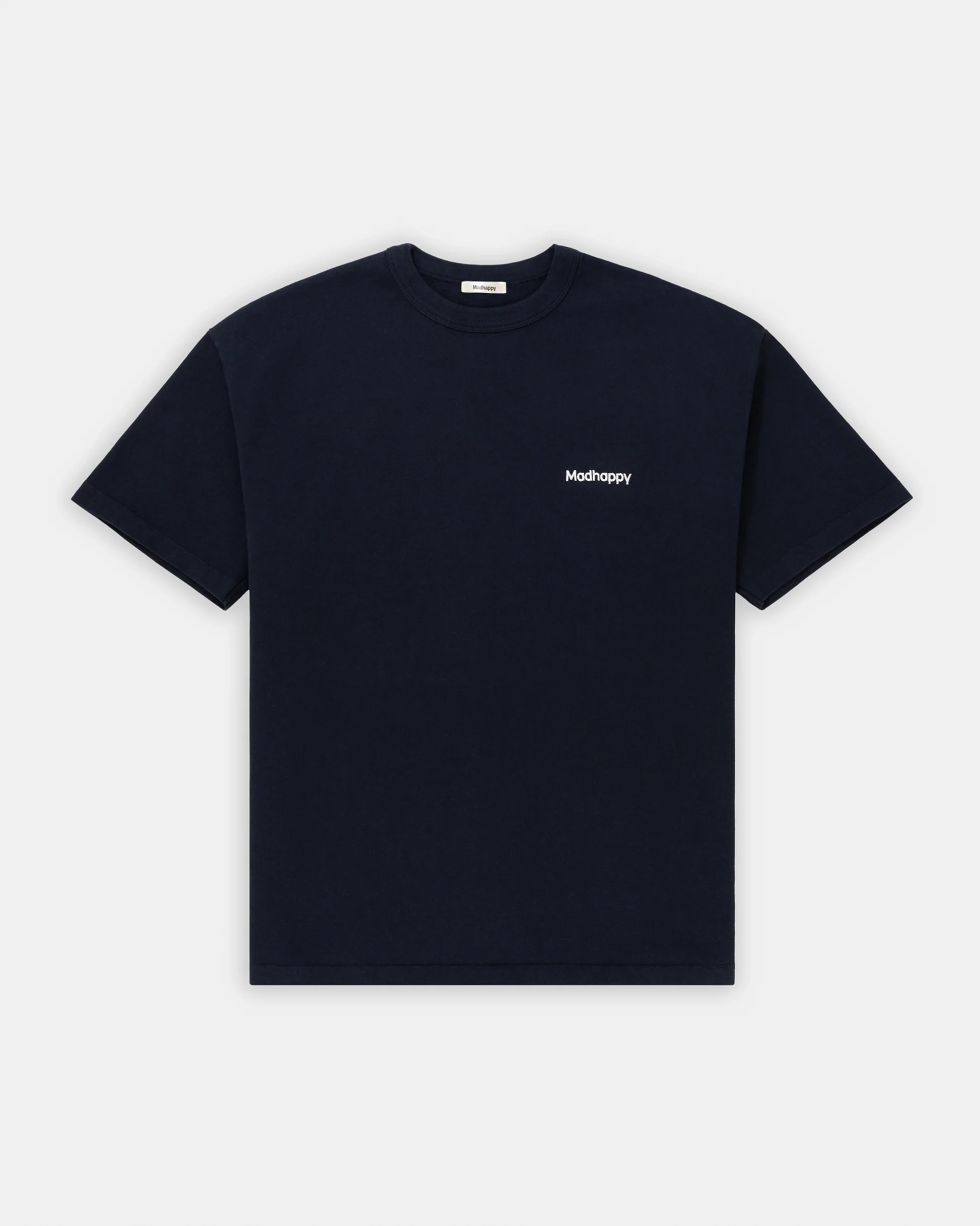 Madhappy-Classics-Heavy-Jersey-Tee-Flat-Navy-01.webp
